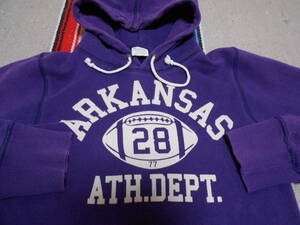 １９８０S CHAMPION PRODUCTS ARKANSAS ATHLETIC DEPT チャンピオン ビンテージ スウェット パーカー アメリカンフットボール アメフト