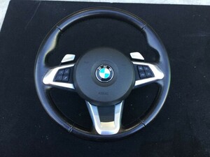 △　BMW　Z4　E89　ハンドル　ステアリングホイール　パドルシフト付き!△ 