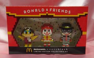 【送料無料】ナノブロック マクドナルド RONALD & FRIENDS McDonald