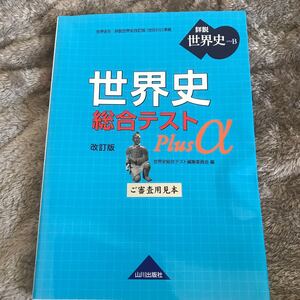 詳説世界史B 世界史総合テストPlus α 改定版 山川出版社