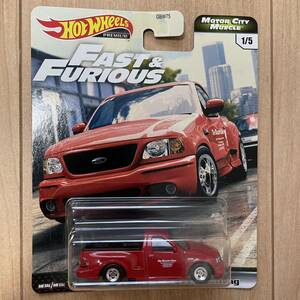 ★ホットウィール★ Ford F-150 SVT Lightning fast & furious フォード トラック ワイルドスピード ブライアン ミニカー アメ車