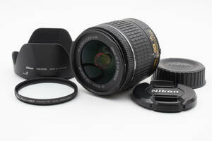 美品！ NIKON AF-P DX NIKKOR 18-55mm f/3.5-5.6G VR 標準ズームレンズ Fマウント #2218919A