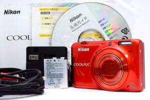 Nikon ニコン Coolpix S6500 クールピクス オレンジ コンパクトデジタルカメラ ボディ