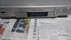 VHSビデオデッキ SONY ソニー　SLV－R150　中古現状品送料込み