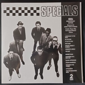 新品未開封未使用2LPレコード名盤ザ・スペシャルズ40周年記念盤The Specials 180g重量盤リマスター高音質2枚組スカパラ