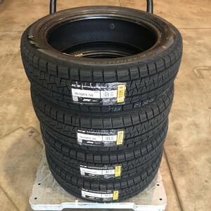 保管袋付 (FE001.7.1) 送料無料 [4本セット] PIRELLI ICE ASIMMETRICO plus　165/55R15 75Q 2022年以降製造 165/55/15 スタッドレス