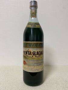 【1960年代】MENTA GLACIALE DELLE ALPI / S.a.Li.Lo.【メンタ・グラシーアレ・デッレ・アルピ】1000ml , 28% , 3スタータックスシール