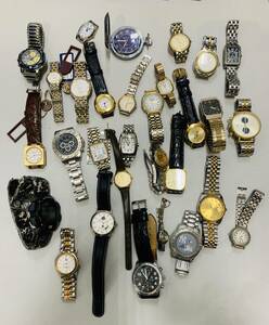 【MSO-4642aIR】時計まとめ QZ時計 懐中時計 SEIKO CASIO GIVENCHY ブランド時計 ゴールド 中古品 ジャンク品 メンズファッション