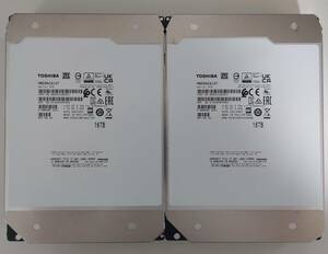 【送料無料】 2個セット 東芝 HDD MN08ACA16T [16TB SATA600 7200]