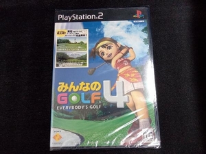 【未開封】PS2 みんなのGOLF4