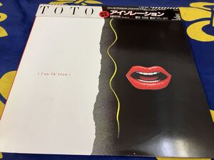 Toto★中古LP国内盤帯付「トト～アイソレーション」ステッカー付