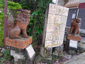 シーサー花瓶茶 阿のみ 悪霊退散 魔除祈願 沖縄屋根・玄関門柱鎮座 身近に置き家の安心安全をシ－サ―の神通力に託す