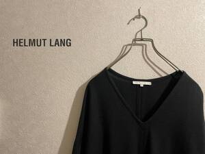 ◯ HELMUT LANG ドルマンスリーブ ワンピース / ヘルムートラング ウール ドロップショルダー ペンシル ブラック 黒 S Ladies #Sirchive