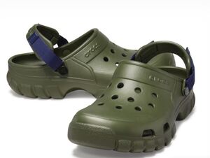 23cm クロックス crocs Offroad Sport Clog オフロード スポーツ クロッグ アーミーグリーン ネイビー Army Green / Navy M5W7 新品