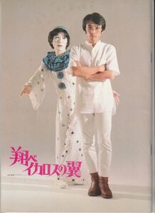 パンフ■1979年【翔べイカロスの翼】[ B ランク ] プレス用/森川時久 草鹿宏 さだまさし 原田美枝子 ハナ肇 倍賞美津子 水野利枝 藤原友宏