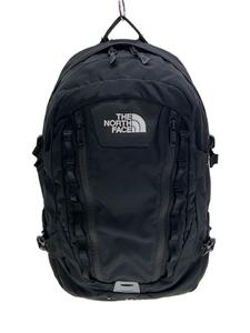 THE NORTH FACE◆リュック/PVC/BLK/無地/NM72301/BIG SHOT/バックパック/ビッグショット/黒/鞄