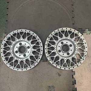 BBS RS RS047 ディスクのみ　15inch　100 4h 2枚　FACE