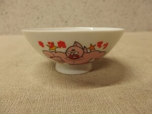 0340234w【キン肉マン 黄金のマスク編 茶碗】中古品/φ11×H4.5cm程度/ゆでたまご 集英社 NTV 東映動画