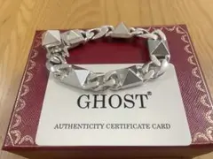 GHOST®️（ゴースト）チェーンブレスレット　スタンリーゲス　シルバーアクセ