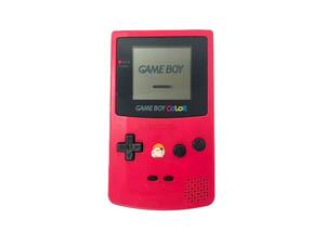 ☆【ジャンク品】Nintendo ゲームボーイカラー CBG-001 レッド 携帯ゲーム機 ニンテンドー GAMEBOY COLOR（51786SS5）