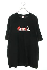 シュプリーム SUPREME 18AW Cat in the Hat Tee サイズ:XL ハットプリントTシャツ 中古 OM10