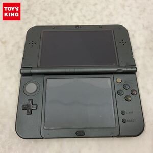 1円〜 欠品 動作確認/初期化済 箱無 New ニンテンドー3DS LL RED-001 メタリックブラック