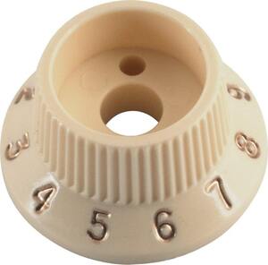 ノブ Knob - Fender, S-1 Switch Stratocaster, Aged White (1) [送料170円から 同梱可]