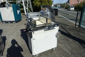 静岡県発　南常鉄工　ミートスライサー　NHZ-C330　コンベア付　なんつね　食肉加工　3P200V　業務用　厨房　