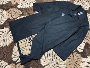 ★新品未使用★定価126000円★BURBERRY LONDON★バーバリー★裏定番チェックカシミヤ入ライナー付き/ステンカラーコート165★日本製