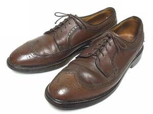 60s★ロングウィングチップ9D★ビンテージFLORSHEIM ALDEN Wright HANOVER