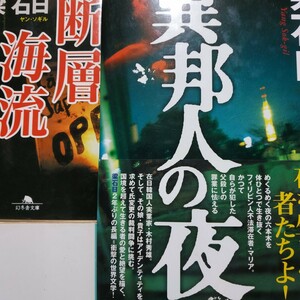 梁石日 マリア2部作 異邦人の夜 断層海流 フィリピン 送料230円 検索→数冊格安 面白本棚mdt