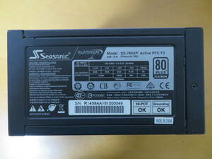 Seasonic 760W 80 PLUS PLATINUM ATX電源 SS-760XP2（ジャンク）