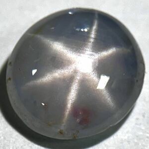 スター効果!!●天然スターサファイア3.111ct●s 約8.4×7.7mm ルース 裸石 star sapphire jewelry DH0/ZZ テDG0◎