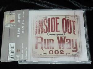 Inside Out / Run Way = CD(帯付き,スターダスト★ レビュー,添田啓二,岡崎昌幸)