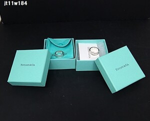 JT11w184 Tiffany ティファニー リング 925 2点 60サイズ