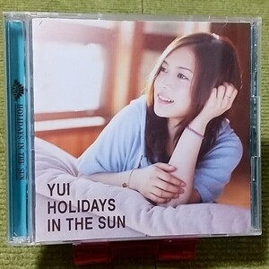 【名盤！】YUI HOLIDAYS IN THE SUN CDアルバム 初回盤DVD付き to Mother again GLORIA Please Stay With Me Summer song best ベスト