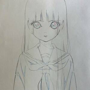 地獄少女 最終回 原画 2枚 閻魔あい／Genga Cel セル画