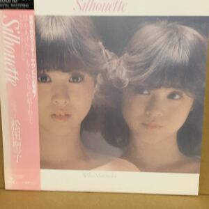 LP 帯付 高音質MASTER SOUND DIGITAL MASTERING　松田聖子 / Silhouette シルエット　※ チェリーブラッサム ☆ 夏の扉　他