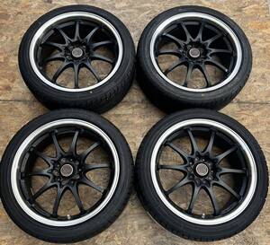 【希少！】RAYS CE28N レイズ 18インチ 8.5J＋52 PCD114.3 5穴 5H WRX STi FD2 FN2 S2000 鍛造 軽量 絶版