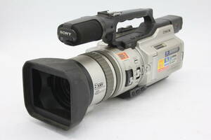 Y1236 ソニー Sony Digital Handycam DCR-VX2000 NTSC デジタルビデオカメラ バッテリー付き ジャンク