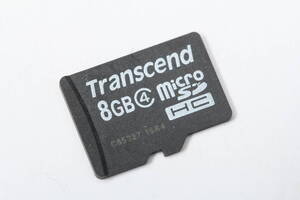 8GB microSDHC カード Transcend