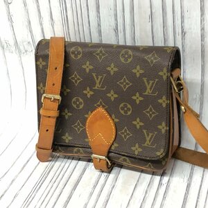 m001 F(80) ルイヴィトン カルトシエールMM モノグラム ショルダーバッグ M51253 Louis Vuitton ヴィンテージ