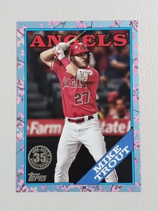 MLB 2023 TOPPS JAPAN EDITION トラウト TROUT 1988 TOPPS BASEBALL JAPAN インサート