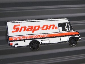 ◆送料\110◆【Snap-on・スナップオン②】※《アイロン刺繍ワッペン》　アメリカン雑貨　刺繍ワッペン　アイロンワッペン