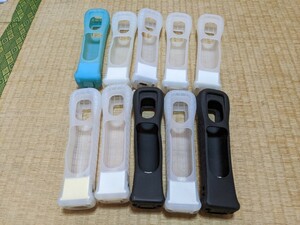 wii モーションプラス　10台　ジャケット　ジャンク扱い