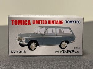 新品　未開封　LV-101a ファミリア ワゴン （青） （1/64スケール トミカリミテッドヴィンテージ 227694）