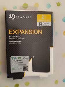 ★☆送料無料　未開封・未使用 Seagate Expansion ポータブルハードディスク ２TB ① ☆★