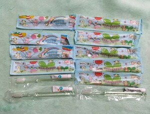 ◆新品 未使用　子ども　子供　歯ブラシ　歯磨き　キシリトール　セット　まとめて　旅行　旅　グッズ　衛生　オーラルケア　歯医者