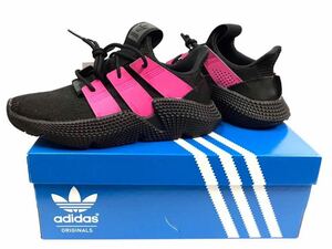 送料無料 22.5cm アディダス オリジナルス プロフィア レディース シューズ 未使用 B37660 adidas PROPHERE W ORIGINALS ブラック ピンク