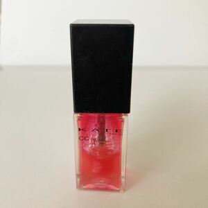 KATE・ケイト・CCリップオイル・02 TRANS PINK・透明感のあるピンク・リップクリーム・リップ美容液・リップグロス・定価1012円③